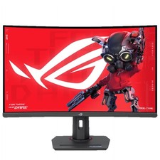 ASUS ROG Strix XG32WCS Gaming Monitor, 32-Inch Curved Fast VA, 2560 x 1440 QHD, picture