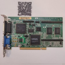 Matrox MGA Millennium II Graphics Card PCI 5064-0285 IS-MGA-2064W-R3 HP OEM picture