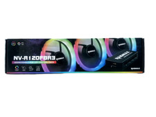 Gaming PC Fan NV-R120FBR3 Addressable RGB LED Control Pack Includes Remote & Fan picture