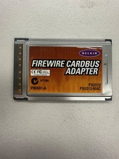 Belkin F5U512-MAC FireWire CardBus PCMCIA Adapter P80691-A Card Only picture