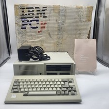 IBM PCjr Model 4860 1983 Computer System Powers On Box Keyboard Manual AS-IS picture