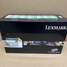 Lexmark C792X4YG Yello Extra High Yield Return Program Print Cartridge for C792 picture