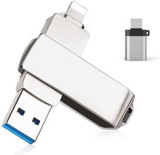 Kootion High Speed 128GB USB 3.0 128GB 3 in 1 For iphone /Cell phone/computer PC picture