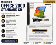 Microsoft Office 2000 Standard SR-1 Retail CD-ROM, English, Win 95-2000 picture
