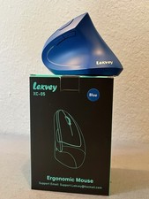 Lekvey Ergonomic Wireless Vertical Mouse XC-05 With Adjustable DPI & USB Rec picture