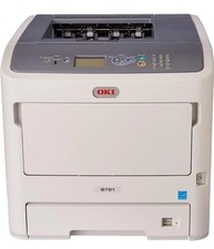 OKI B721dn Monochrome LED Printer Duplex Network USB 1200dpi 50-59ppm A4 picture