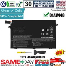 NEW For Lenovo-ThinkPad E480 E490 E590 Battery E585 E595 E14 E15 Series L17M3P52 picture
