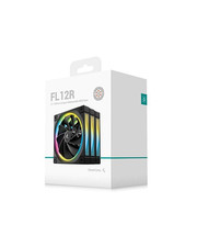 DeepCool FL12R 3-Pack 120mm Reverse Fan ARGB White PWM picture