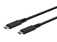 Monoprice USB 4.0 Type-C Gen 3x2 40Gbps 100W PD Black 1m (3.28ft) Thunderbolt 3 picture