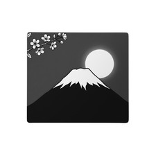 Mount Fuji Moon Cherry Blossom Gaming Mouse Pad XL Extended Desk Mat picture