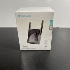 Rock Space-AC2100-Dual Band Wi-Fi Repeater/Extender-RSDO617 *NEW/SEALED* picture