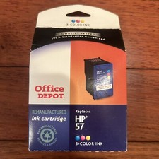 New Office Depot HP 57 Hewlett Packard Compatible Printer Ink Cartridge 3-Color picture