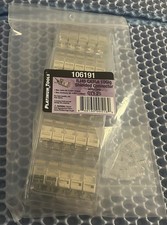 Platinum Tools 106191 RJ45 Cat6A 10 Gig Shielded Connector w/ Liner, 25 Piece picture