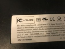 ACK-595U MINI KEYBOARD USB BLACK picture