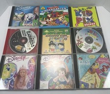 Kid Pix Deluxe Studio CD 1998 Kids Art Software & 8 Other Kid Games Fun Disney picture