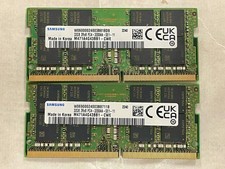 Samsung 64GB 2x32GB DDR4-3200 PC4-25600 2Rx8 SODIMM M471A4G43BB1-CWE picture