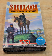 Shiloh Grant's Trial In The West BOX MANUAL MAP GAME DISK SSI IBM PC picture