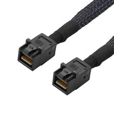 CABLECY Mini SAS HD SFF-8643 to Mini SAS High Density HD SFF-8643 Raid Cable picture