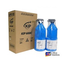 KIP 600/700C Series Black Cyan Yellow Magenta Toner - 2 x 500 Gram Cartridges picture