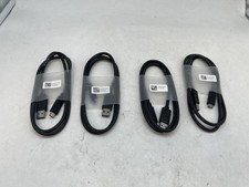 Lot of 4 Dell USB-A to USB-C 3.0 High-Speed Cables 3ft 5K55E13501 - Free S/H picture
