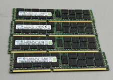 Lot Of 4 Samsung DDR3 64GB 4x16GB PC3 10600R MHz Server Memory Module Excellent picture