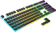 Pudding PBT Keycaps | 112 Double Shot Translucent ANSI US & ISO Layout | OEM Pro picture