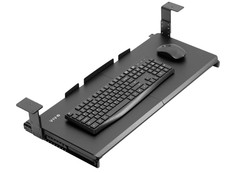 VIVO Under Desk Keyboard Tray - 27”x11” - Black - Adjustable - KB27HB - NEW picture