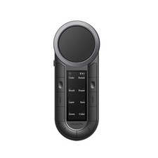 HUION Keydial Remote Bluetooth Macro Pad, 6-Set 8 Dual Bluetooth, Deep Black picture