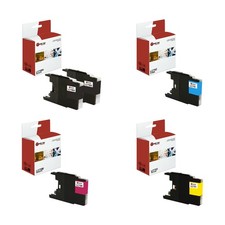 5Pk LTS LC-75 BCMY Compatible for Brother MFCJ6510DW J6710DW Ink Cartridge picture