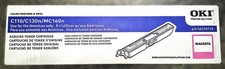 Genuine Okidata 44250714 High Capacity Magenta Toner Cartridge C110 C130n MC160 picture