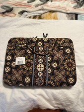 Vera Bradley Canyon Laptop Portfolio Laptop Case Retired Pattern NWT picture