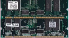 128MB 2x64MB PC-100 HP 1818-7325 D6097A PC100 ECC REG SDRam RAM Memory Kit RDIMM picture