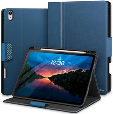 KingBlanc Case for iPad Air 11-inch 2024 (M2) with Built-in Pencil Blue  picture