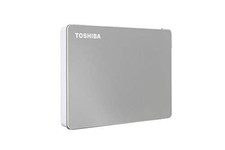 Toshiba Canvio Flex 1TB Portable External Hard Drive USB-C USB 3.0, Silver for picture