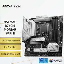 NEW MSI MAG B760M MORTAR WIFI II overclocking motherboard Fast Free delivery picture