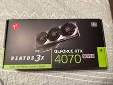 MSI NVIDIA GeForce RTX 4070 Super 12GB Ventus 3X OC 12GB GDDR6X picture