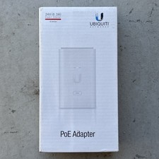Ubiquiti Networks 24V 0.3A Gigabit PoE Adapter POE-24-7W-G-WH picture