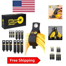 Assorted Size Heavy-Duty Straps 12-Pack - Perfect for Garage & RV Storage picture