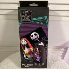 Disney The Nightmare Before Christmas Wireless Mouse And Mousepad Bundle Rare picture