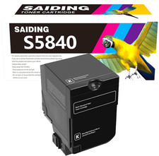 Black Toner Cartridge Replacement for Dell S5840, S5840dn & S5840cdn Printers picture
