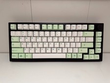 Custom Gaming Keyboard Lubed Milky Yellows GMMK Pro Fully Prebuilt 75% Layout picture