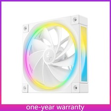 1PCS DeepCool FL12R White 120mm Unique Addressable RGB Reverse Fan New picture