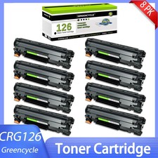 8PK CRG126 CRG-126 Toner Cartridge For Canon 126 Imageclass LBP6200d LBP6230dw picture