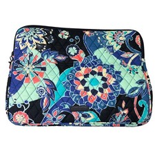 Vera Bradley Tablet Lap Top Sleeve Lotus Flower Swirl 14in x 11in picture