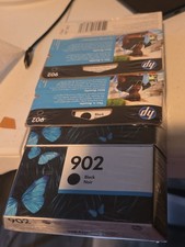 Lot Of 100 Genuine HP 902 Black Ink Cartridge New Sealed Exp 6/2022 Yes 100 picture