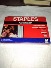 Staples® Premium Glossy Photo Paper, 4