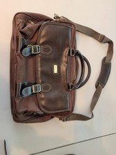 U.S. Luggage New York Black Nylon Laptop Crossbody Carrier Bag 14x11x4 picture