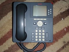Avaya 9630 IP VOIP Business Telephone Phone Handset Black picture
