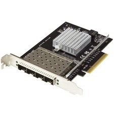 StarTech.com Quad Port 10G SFP+ Network Card - Intel XL710 Open SFP+ Converged A picture