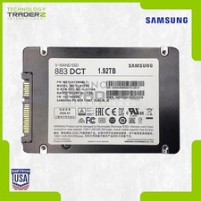 ** Samsung MZ-7LH1T9N 1.92TB 883 DCT V-NAND SATA 6Gbps 2.5
